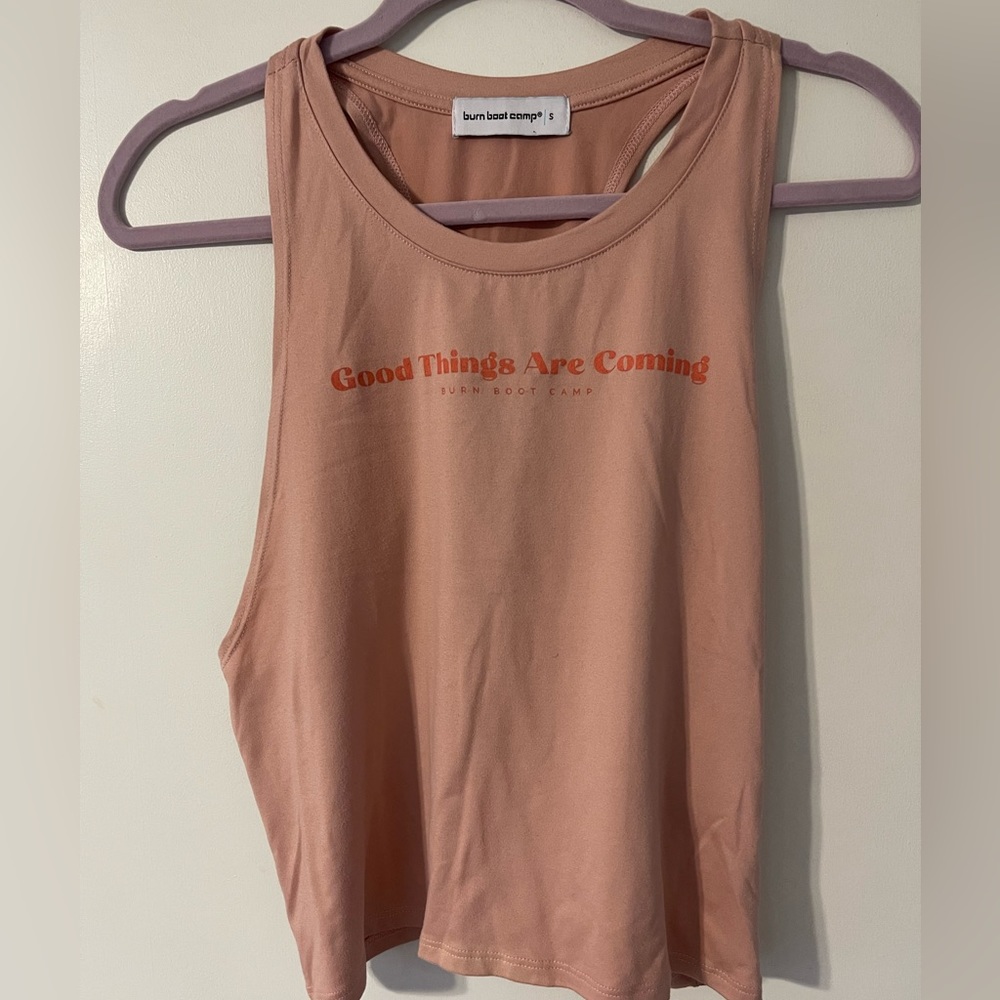 Burn Boot Camp Muscle Crop Top - Small